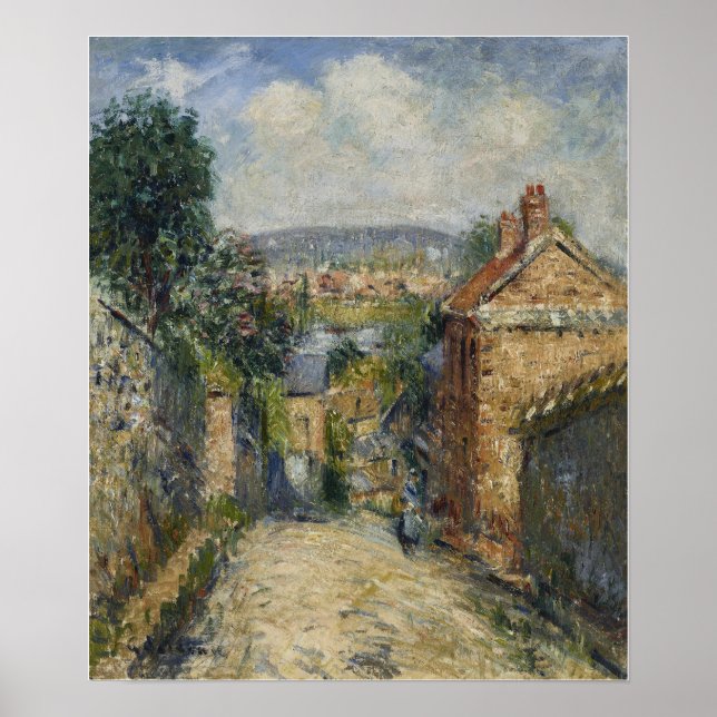 Loiseau - Rue Thuringe Bonsecours Rouen Poster (Front)