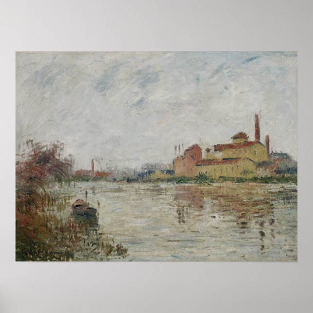 Loiseau - The Factory At The Edge Of The River Poster (Front)