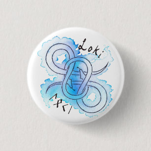 Loki Symbol Button