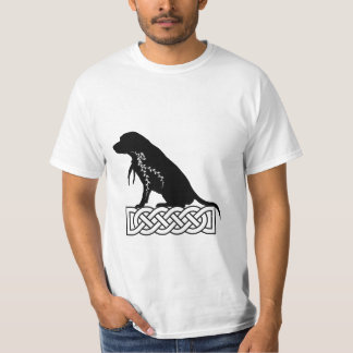 Loki's Buddies: Beagle Mickey Black    T-Shirt