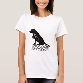 Loki's Buddies: Beagle Mickey Black   T-Shirt