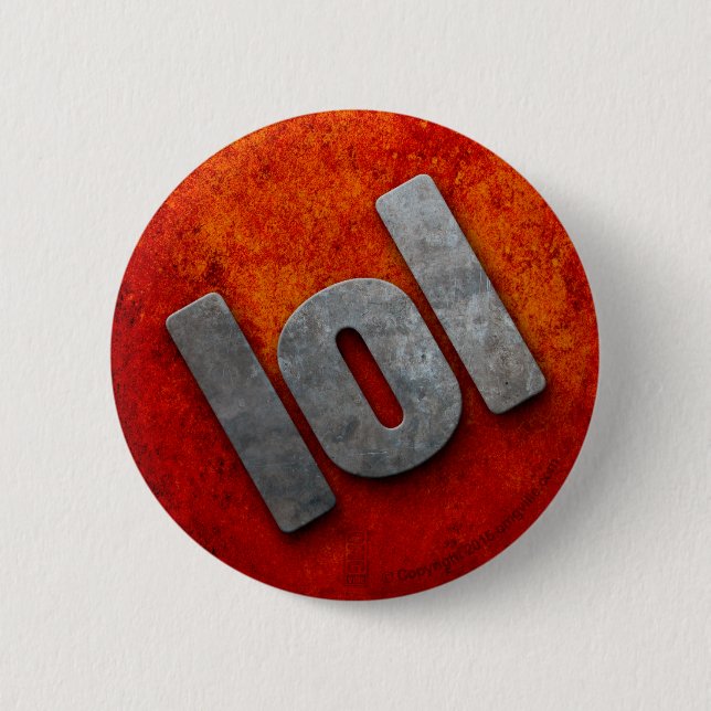 lol 01 6 cm round badge (Front)