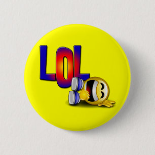LOL 6 CM ROUND BADGE
