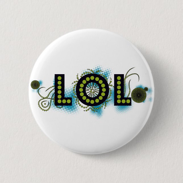 LOL 6 CM ROUND BADGE (Front)
