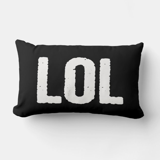 LOL Accent Pillow (Front)