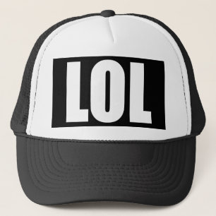 LOL Black and White Hat