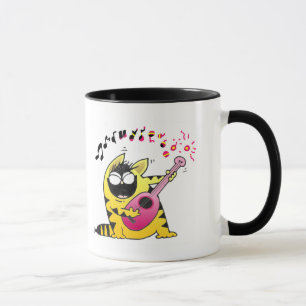 LOL Cats Fat Musical Cat Mug