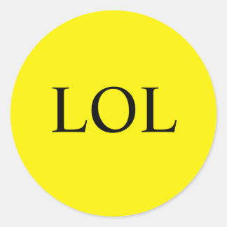 LOL CLASSIC ROUND STICKER