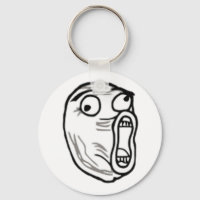 LOL Guy Internet Meme Rage Face Keychains
