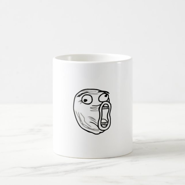 Lol Guy Meme Coffee Mug (Center)
