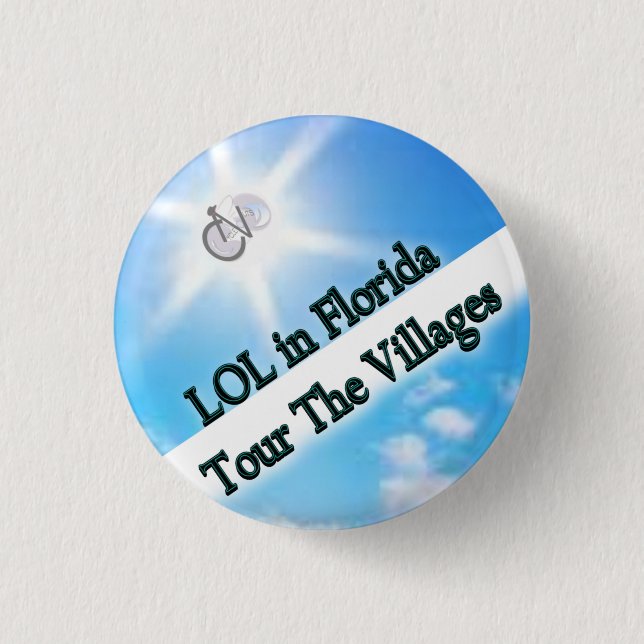 LOL in Florida Tour Button (Front)