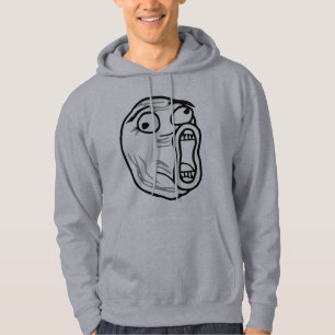 LOL Laugh Out Loud Rage Face Meme Hoodie