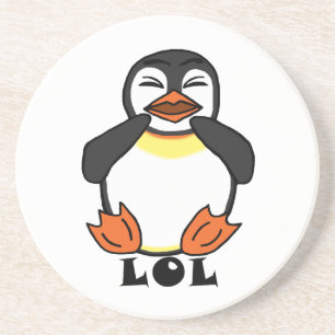 LOL Laughing penguin Coaster