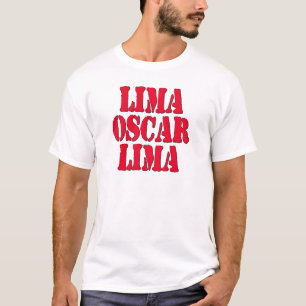 LOL Lima Oscar Lima Laugh Out Loud T-Shirt
