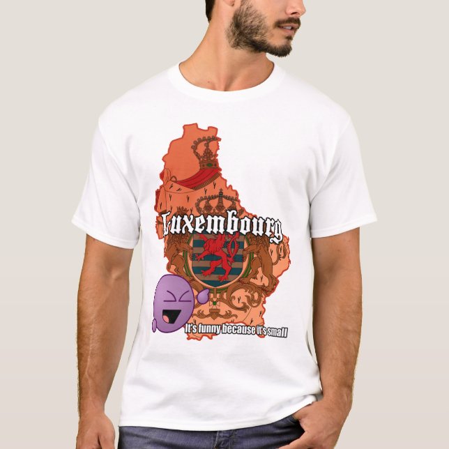 lol Luxembourg T-Shirt (Light) (Front)