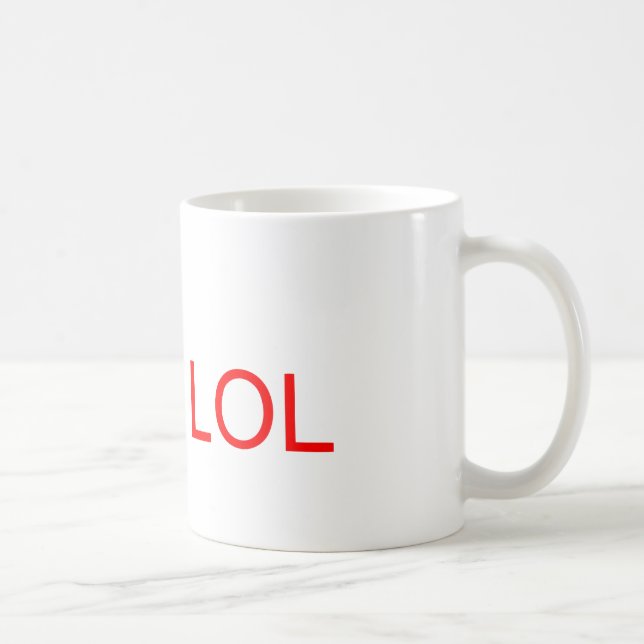 LOL - meme Coffee Mug (Right)