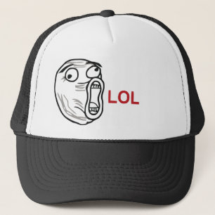 LOL meme face Trucker Hat
