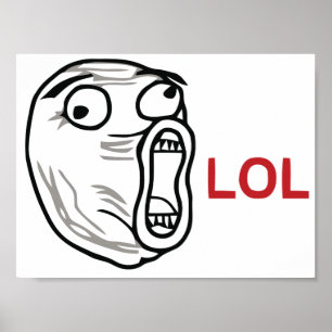 LOL meme Poster