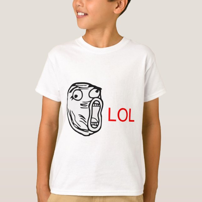 LOL - meme T-Shirt (Front)