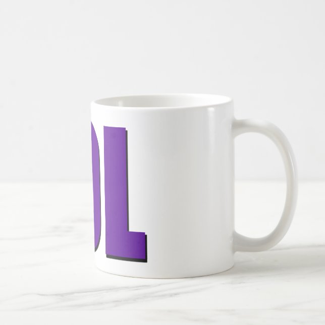 LOL purple Coffee Mug (Right)
