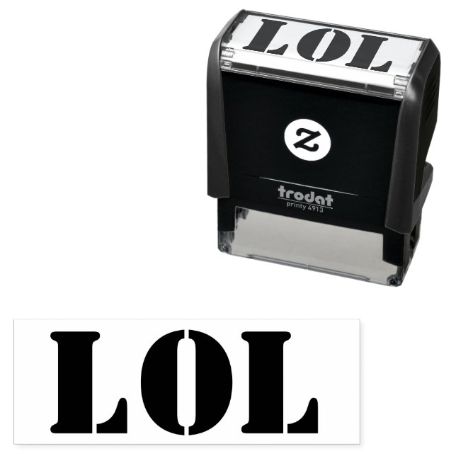 LOL Self Inking Stamp (In Situ)