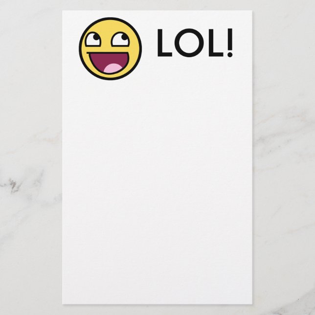 LOL Stationary Stationery (Front)