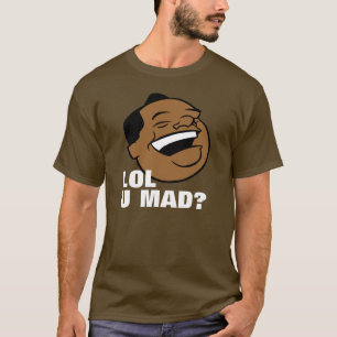 LOL U MAD-Men's Basic Dark T-Shirt
