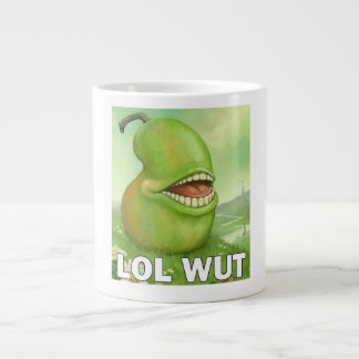 Lol Wut Pear Large Coffee Mug