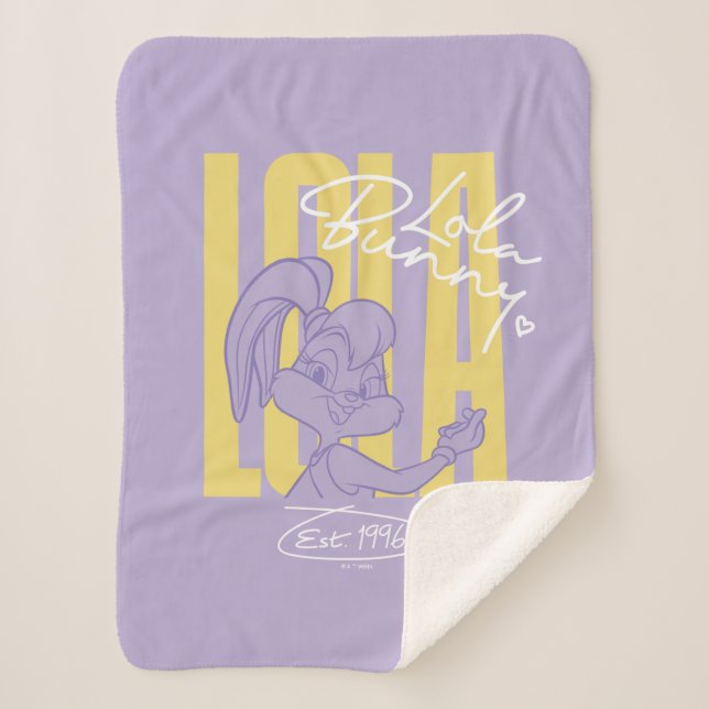 Lola 1996 Vibe Sherpa Blanket (Front)