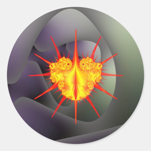 Lola Bug Classic Round Sticker (Front)