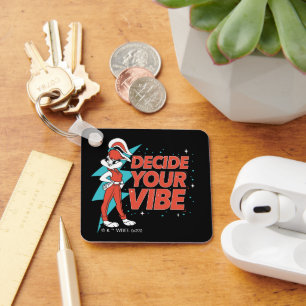 Lola Bunny Decide Your Vibe Key Ring