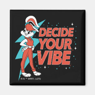 Lola Bunny Decide Your Vibe Magnet
