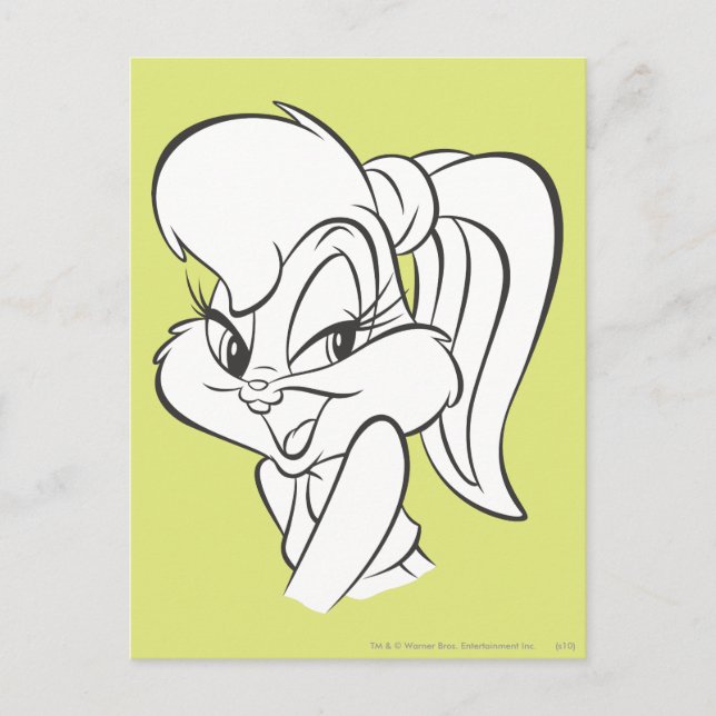 Lola Bunny Expressive 2 Postcard (Front)