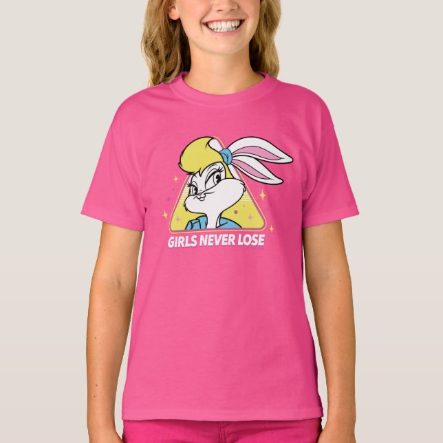 Lola Bunny Girls Never Lose T-Shirt (Front)