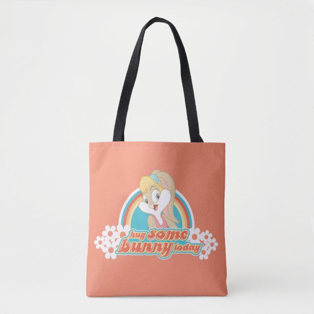 Lola Bunny Hug Some Bunny Today Tote Bag (Front)