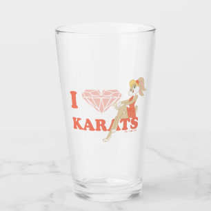Lola Bunny I Heart Karats Glass
