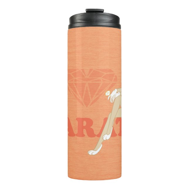 Lola Bunny I Heart Karats Thermal Tumbler (Front)