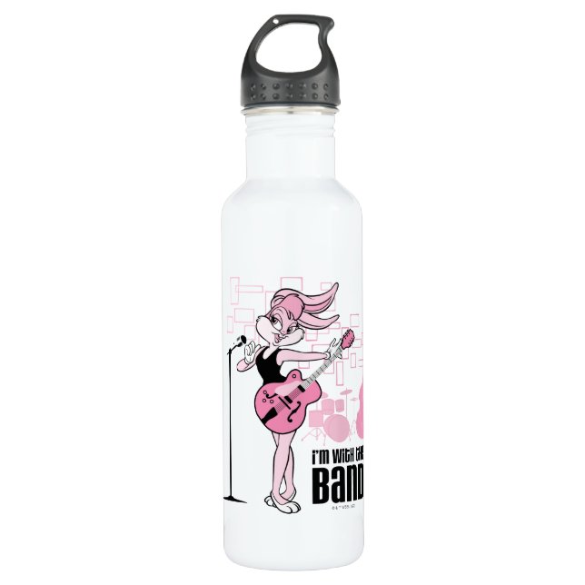Lola Bunny I'm With The Band 710 Ml Water Bottle (Front)