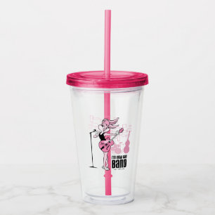 Lola Bunny I'm With The Band Acrylic Tumbler