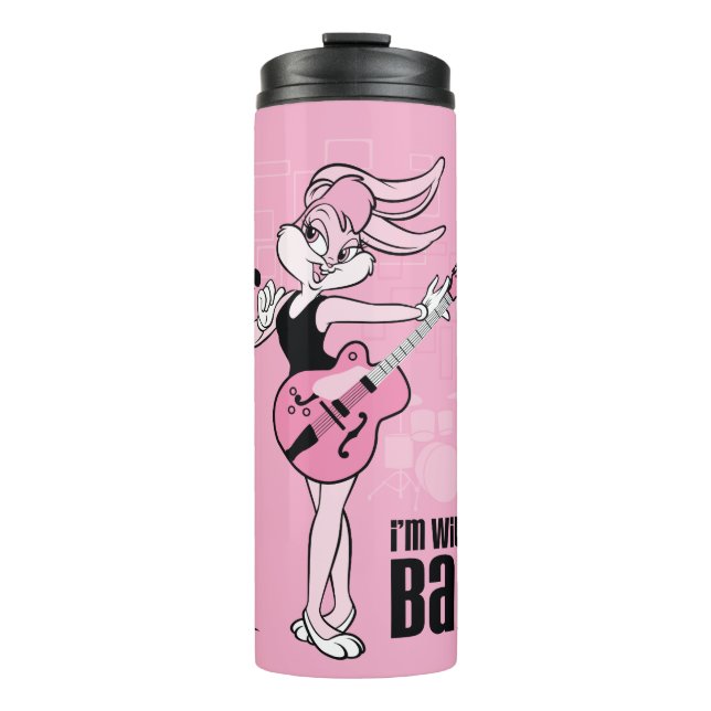 Lola Bunny I'm With The Band Thermal Tumbler (Front)