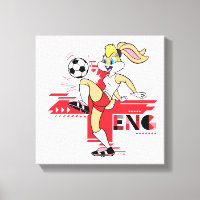 Lola Bunny Team England Soccer Graphic