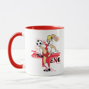Lola Bunny Team England Soccer Graphic Mug
