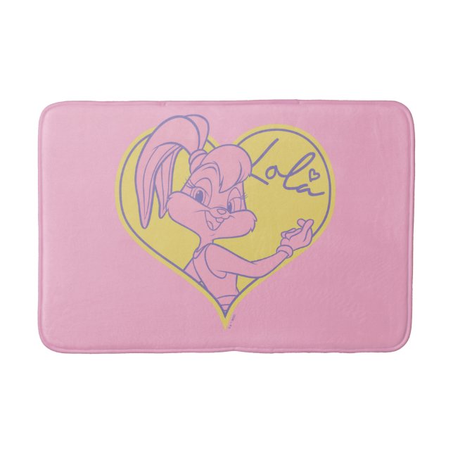 Lola Heart Signature Bath Mat (Front)