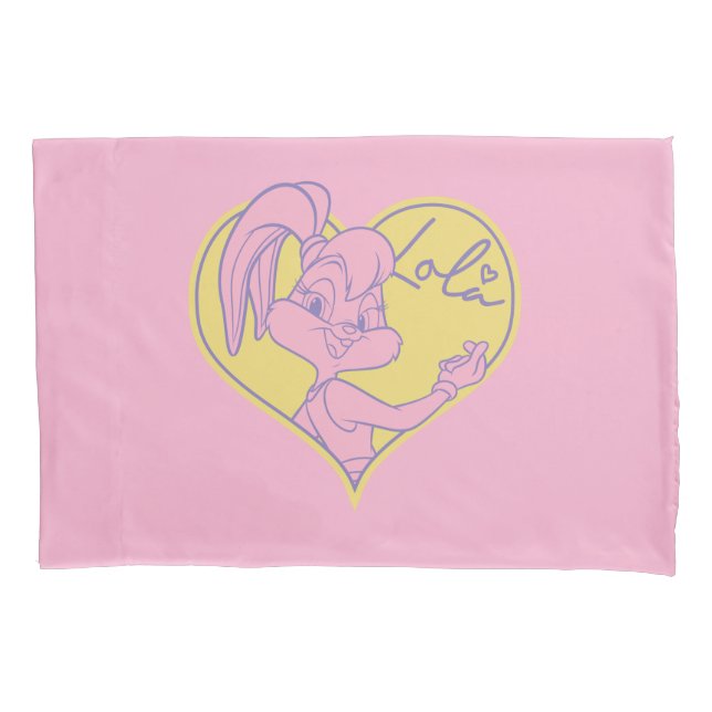 Lola Heart Signature Pillowcase (Front)