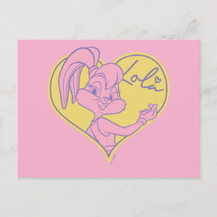 Lola Heart Signature Postcard