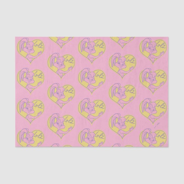 Lola Heart Signature Tissue Paper (Front)