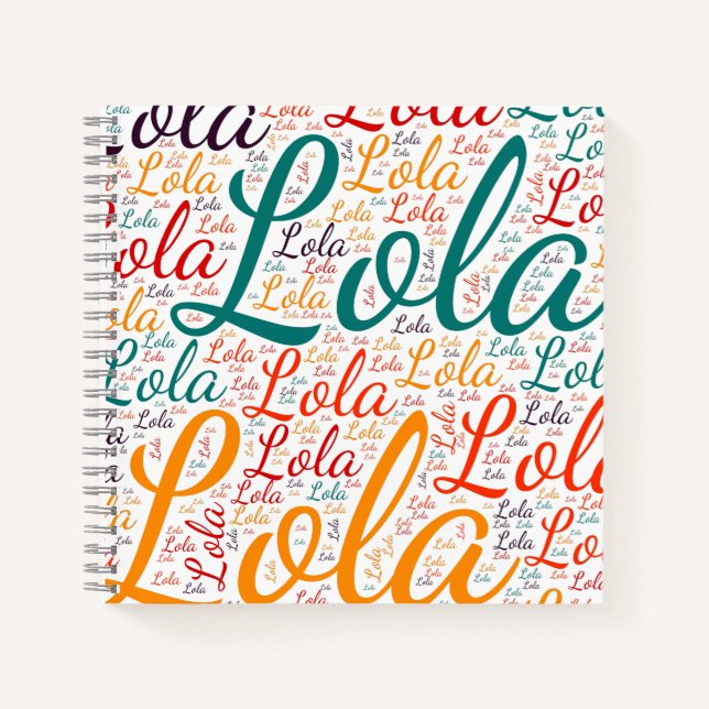 Lola Notebook (Front)