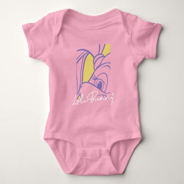 Lola Portrait Autograph Baby Bodysuit (Front)