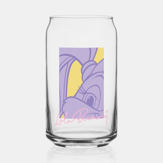 Lola Portrait Autograph Can Glass (Front)