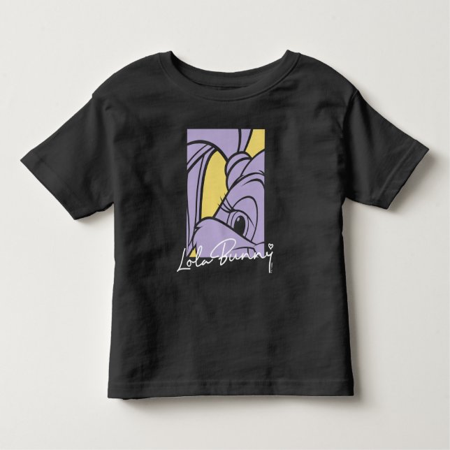 Lola Portrait Autograph Toddler T-Shirt (Front)
